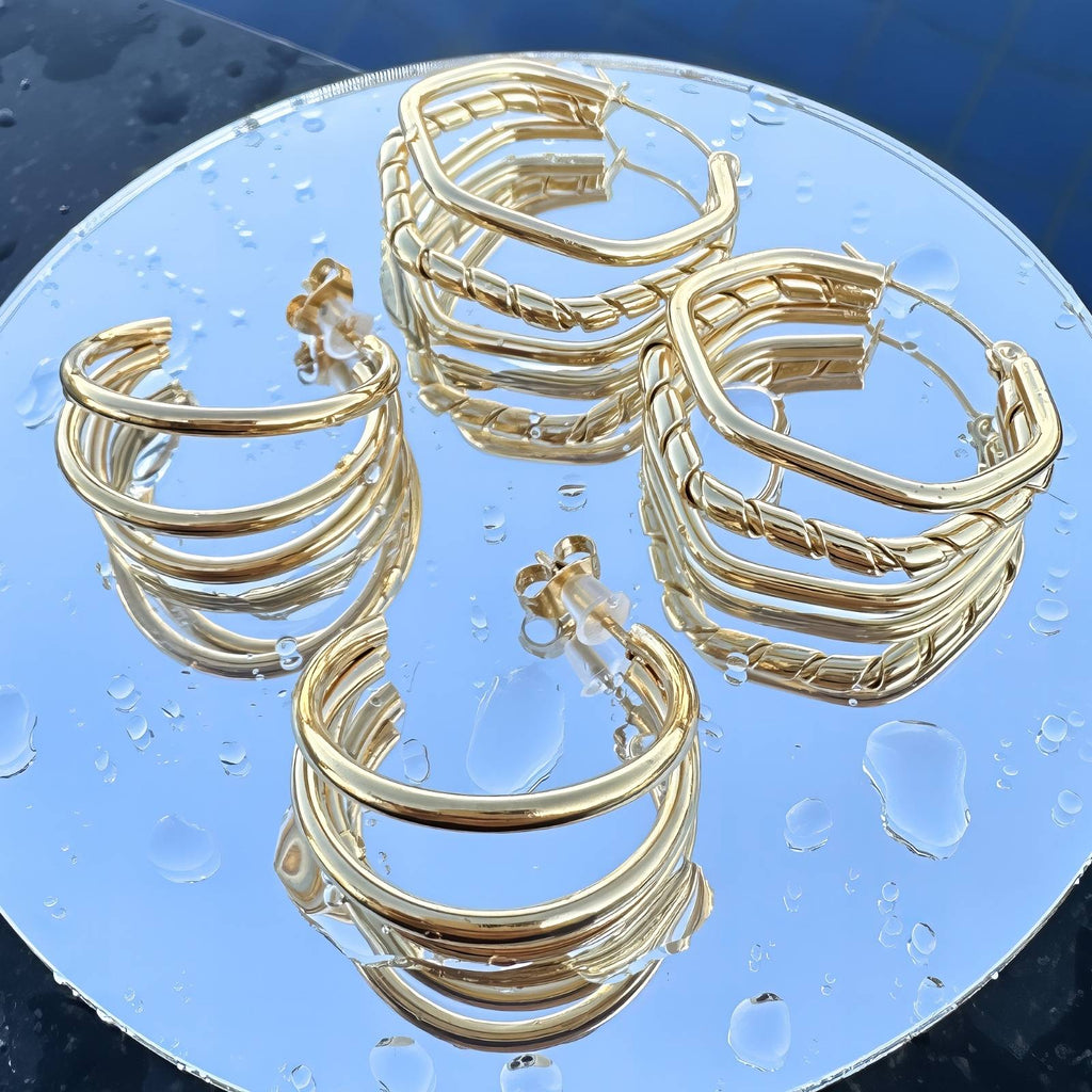 Gold 18K Earrings